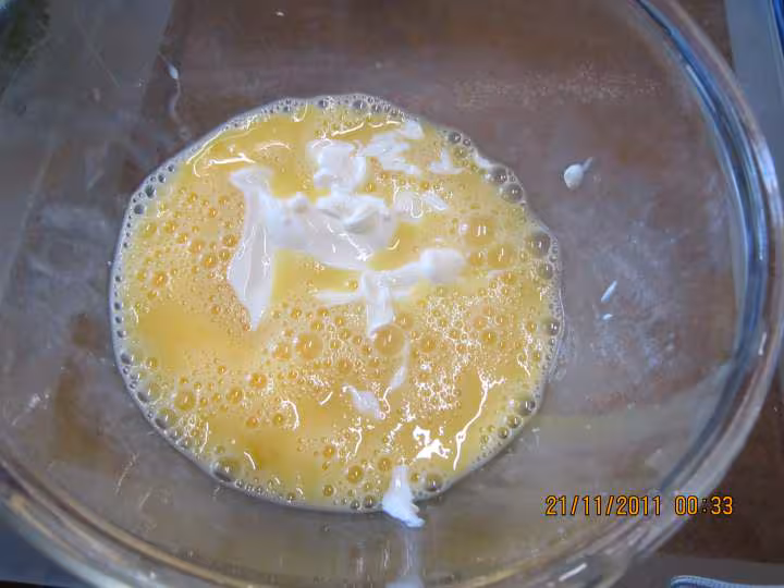 Omelette persille aux legumes