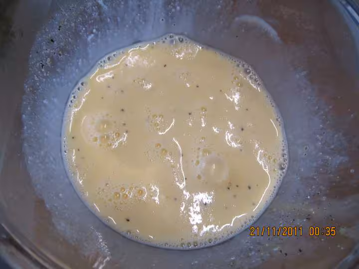 Omelette persille aux legumes