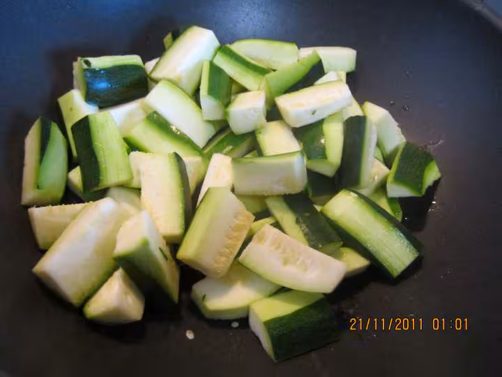Omelette persille aux legumes