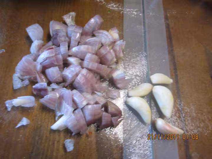 Omelette persille aux legumes