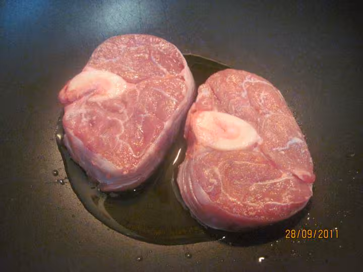 Osso bucco aux carottes