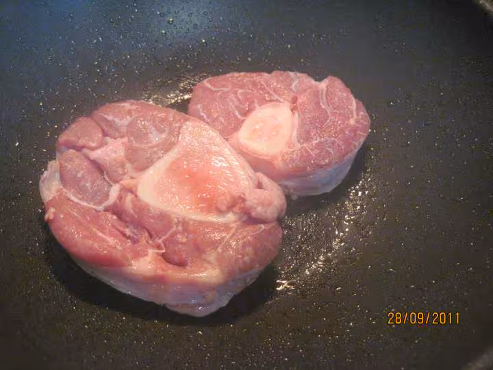 Osso bucco aux carottes
