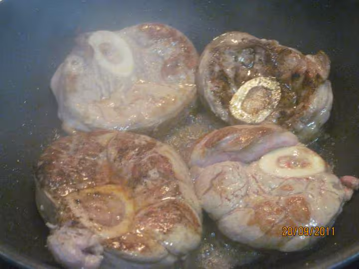 Osso bucco aux carottes