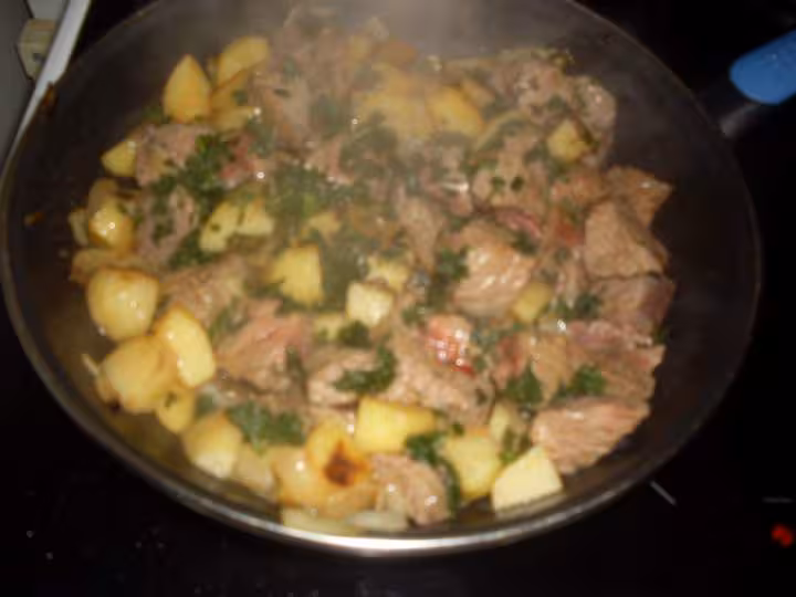 P de terre amp boeuf aux graines de cardamome