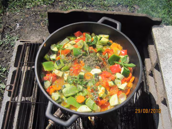 Paella aux fruits mer et poissons maison