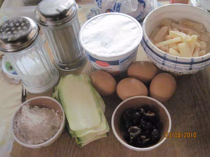 Pain de flan aux legumes a la sauge