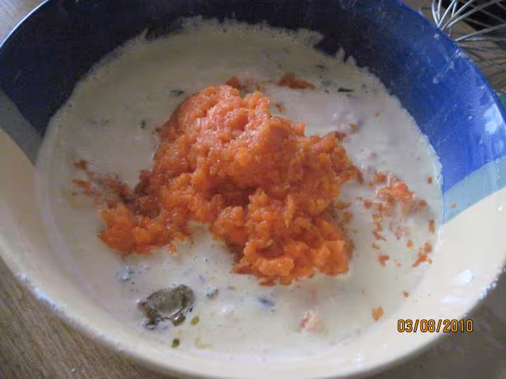 Pain de flan aux legumes a la sauge