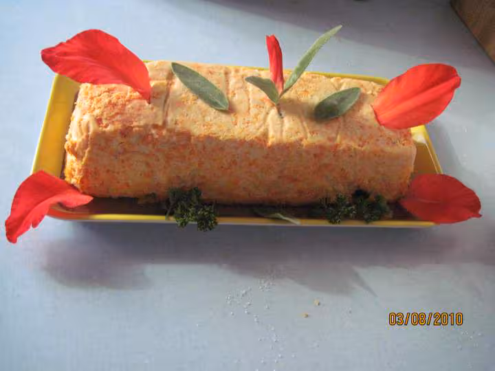 Pain de flan aux legumes a la sauge