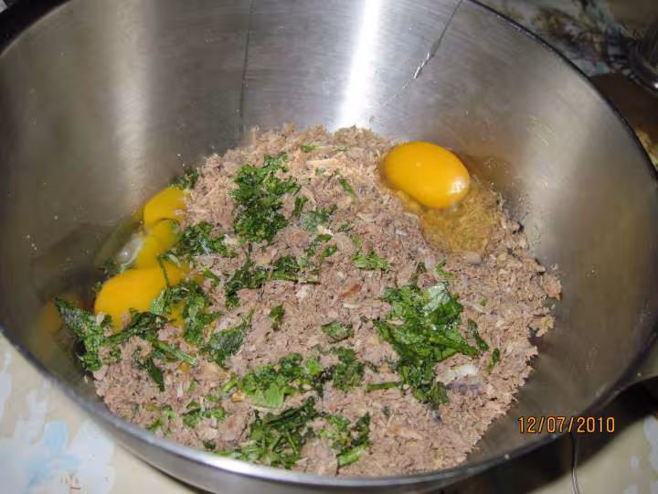 Pain de restes de viandes au celeri