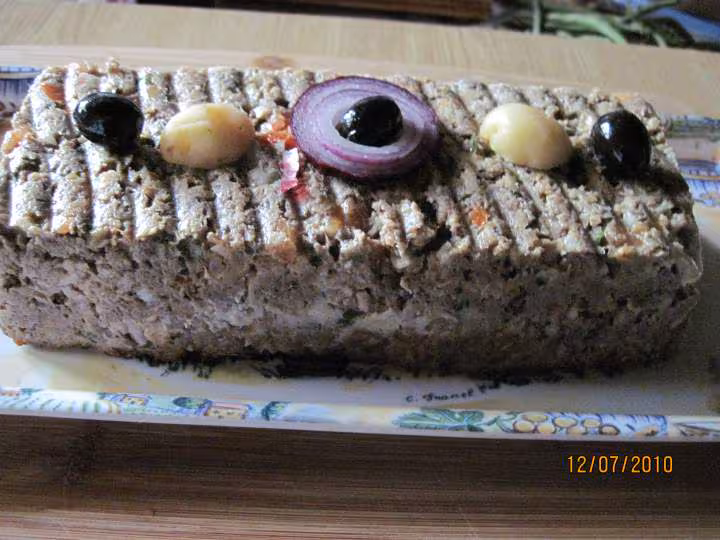 Pain de restes de viandes au celeri
