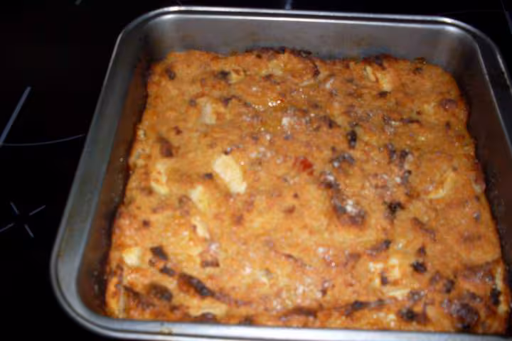 Pain perdu cacke aux fruits pomme