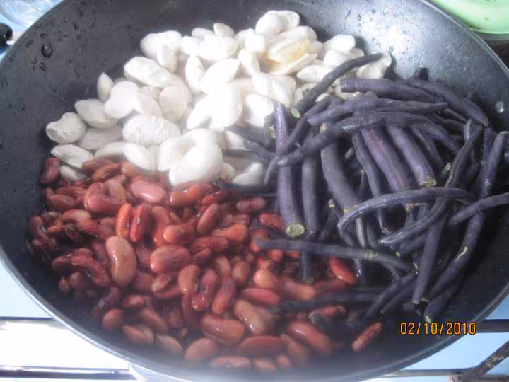 Palette de porc au haricots de soissons amp divers legumes