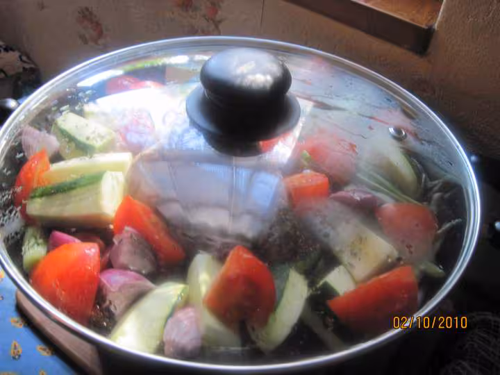 Palette de porc au haricots de soissons amp divers legumes