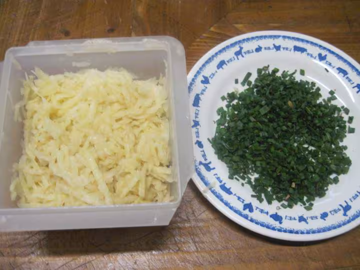 Papillotes de saumon rose et de p de terre creme ciboulette