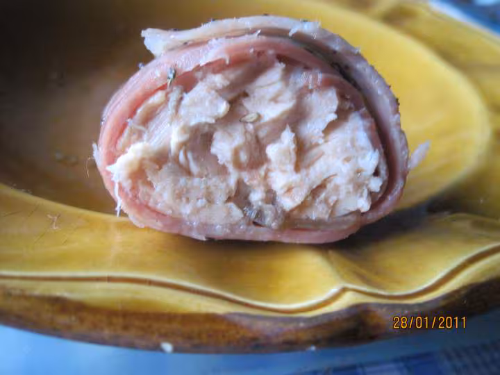 Papilotte de saumon au jambon cru de lola78