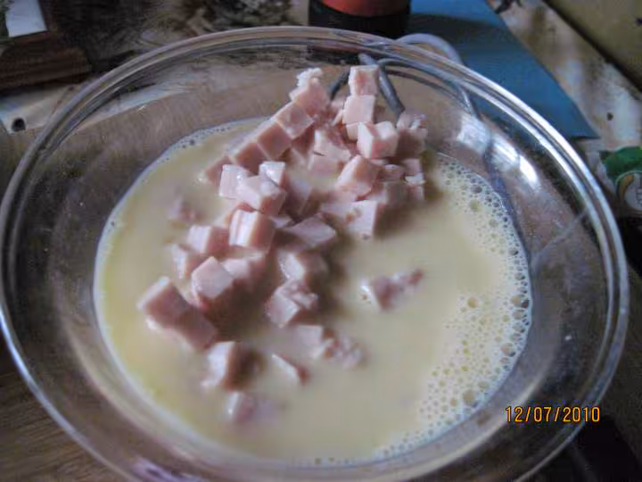 Pate a l oseille aux des de volaille