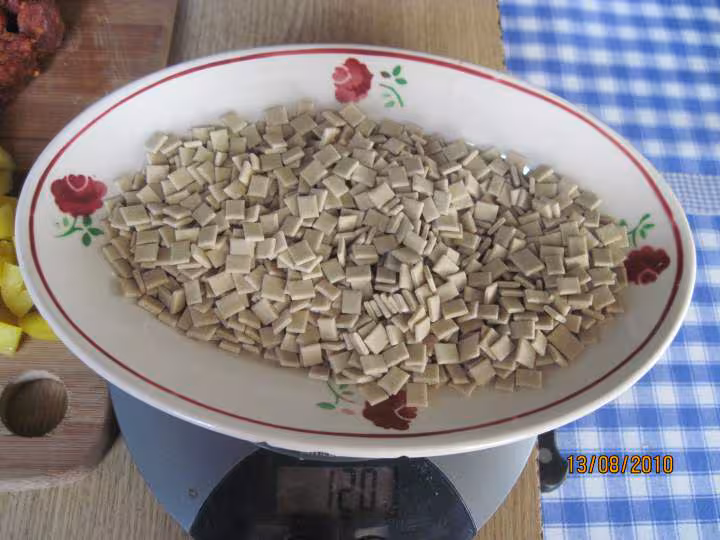 Pate aux chorizo amp legumes en wok