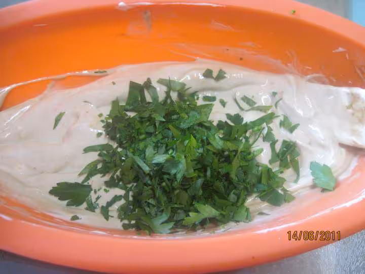 Pate aux poissons champignons en sauce