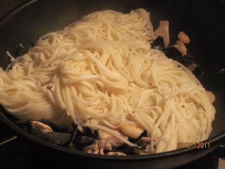 Pate chinoise cuisinees