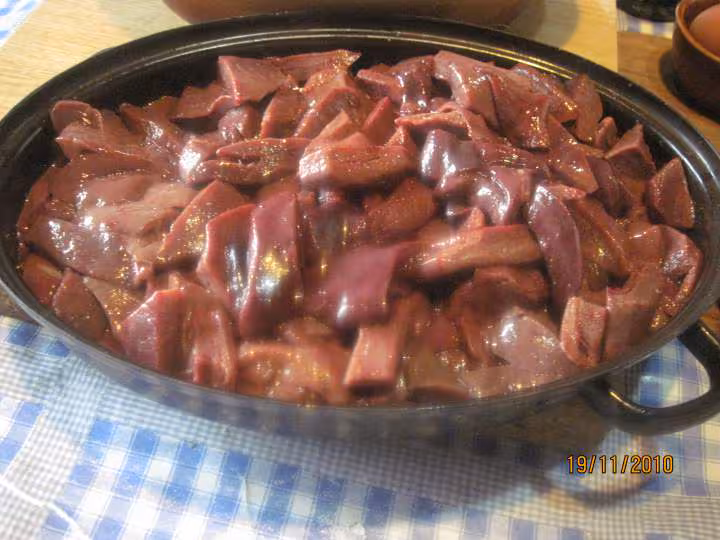 Pate de foie de porc et de viande de porc