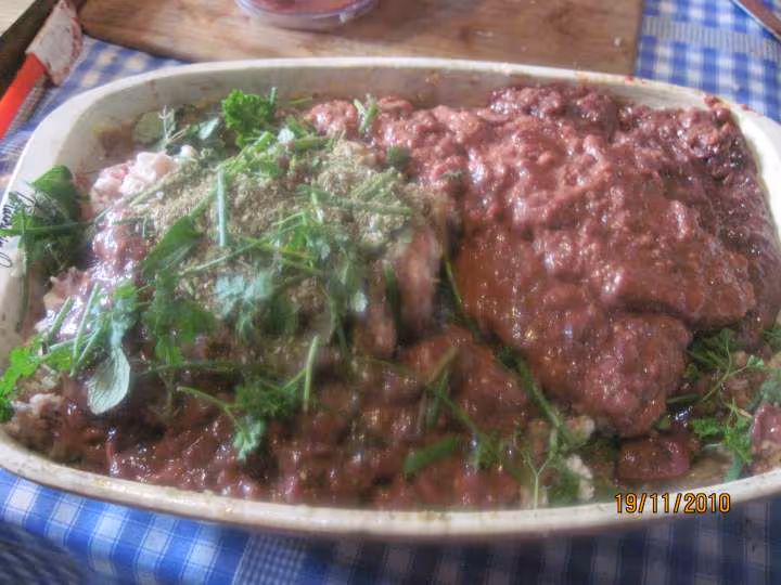 Pate de foie de porc et de viande de porc
