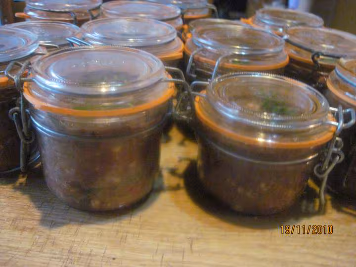 Pate de foie de porc et de viande de porc