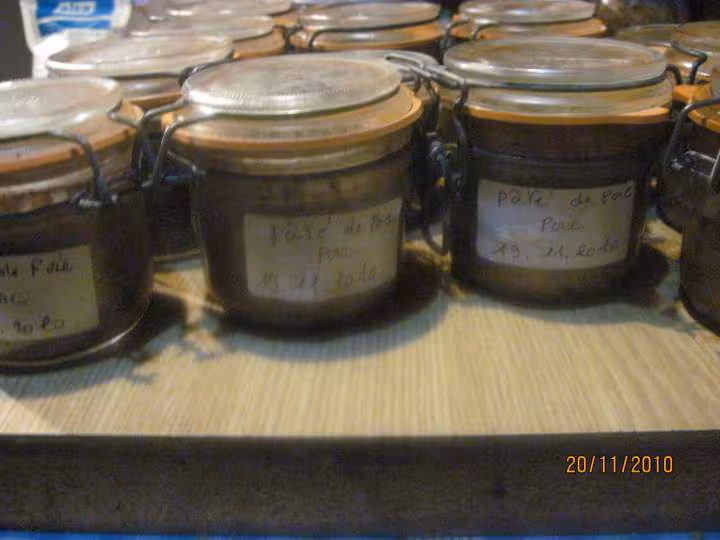 Pate de foie de porc et de viande de porc