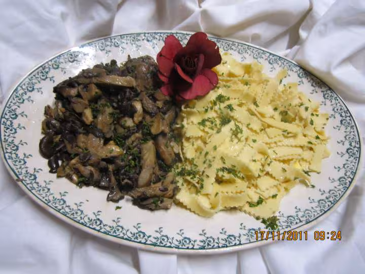 Pate farandelles de savoie aux pleurotes