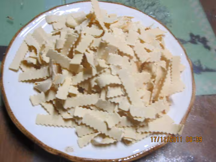 Pate farandelles de savoie aux pleurotes