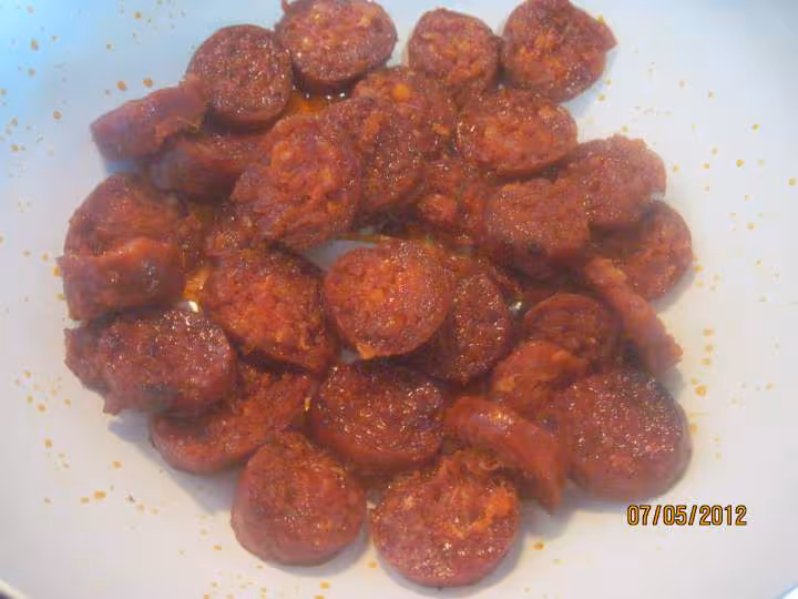 Pate farfalles au chorizo et lentilles