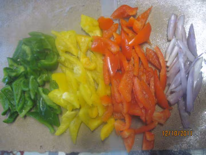 Pate frarendelles de savoieaux poivrons