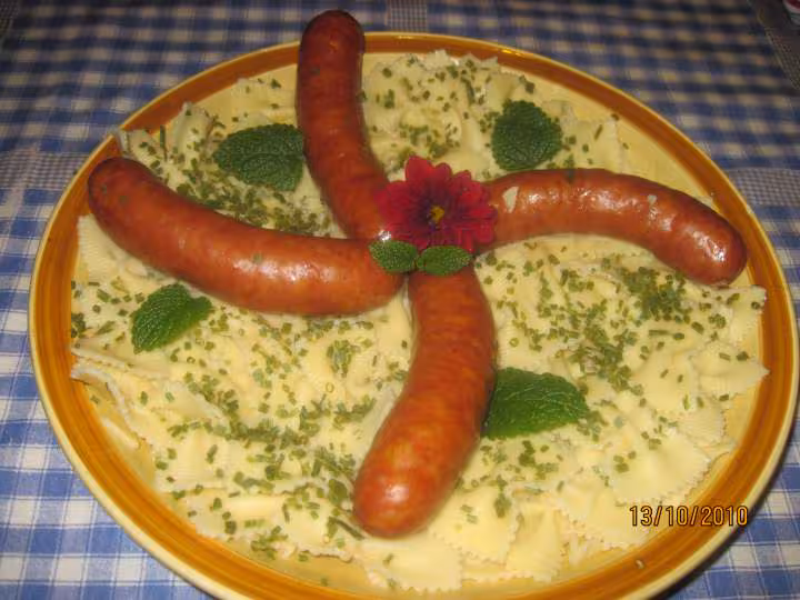 Pate patillon amp saucisses de savoie