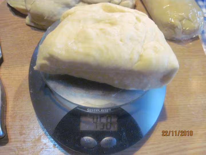 Pate sablee a ma facon congelees