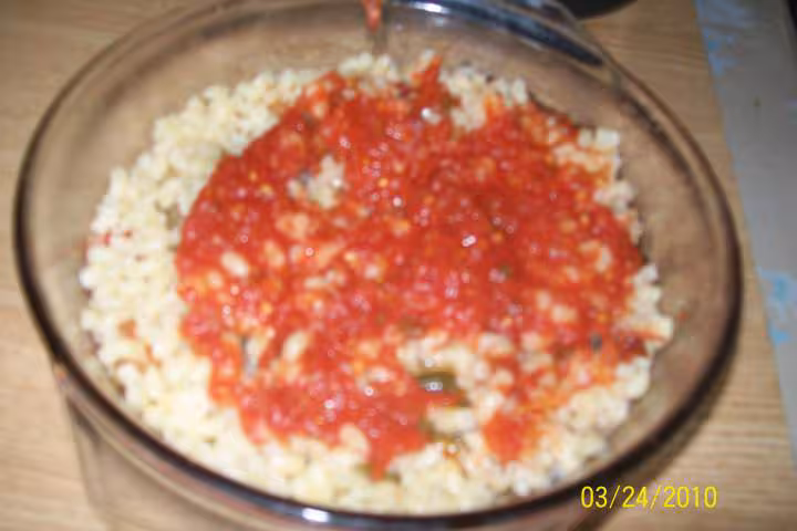 Pates aux restes de legumes