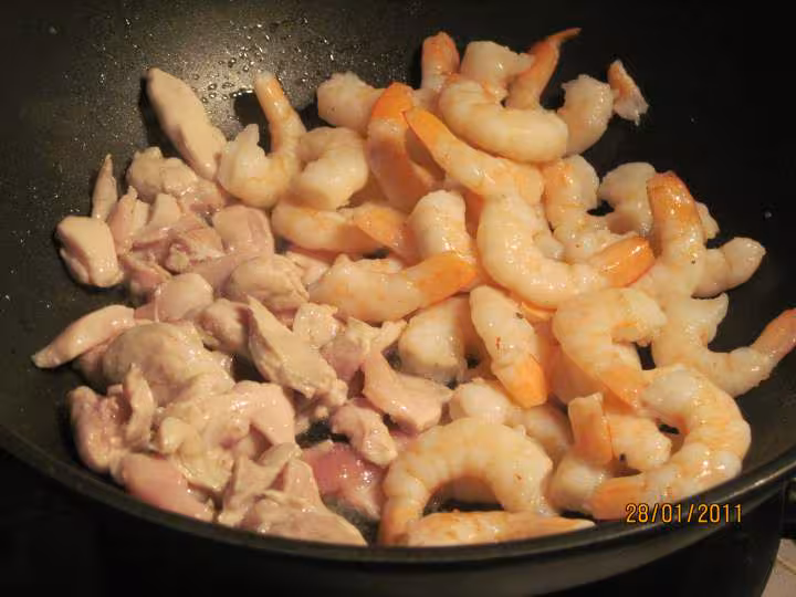 Pates chinoise cuisinees