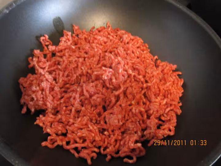 Pates crozets de savoie au boeuf et poivrons