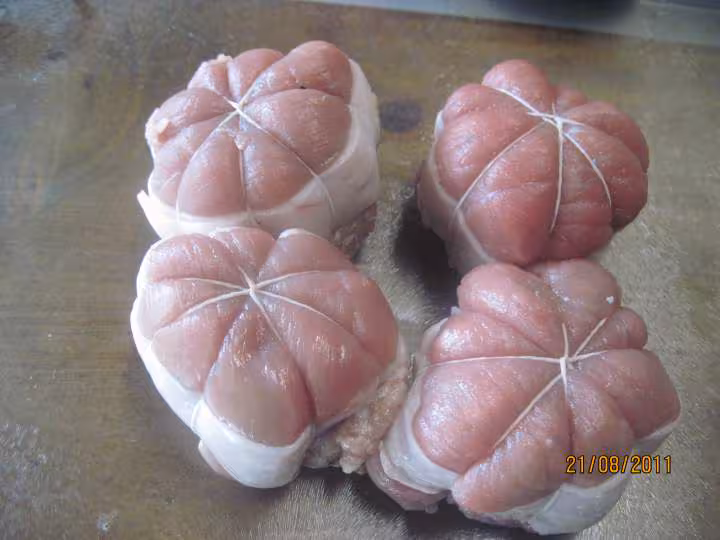 Paupiettes de veau aux legumes