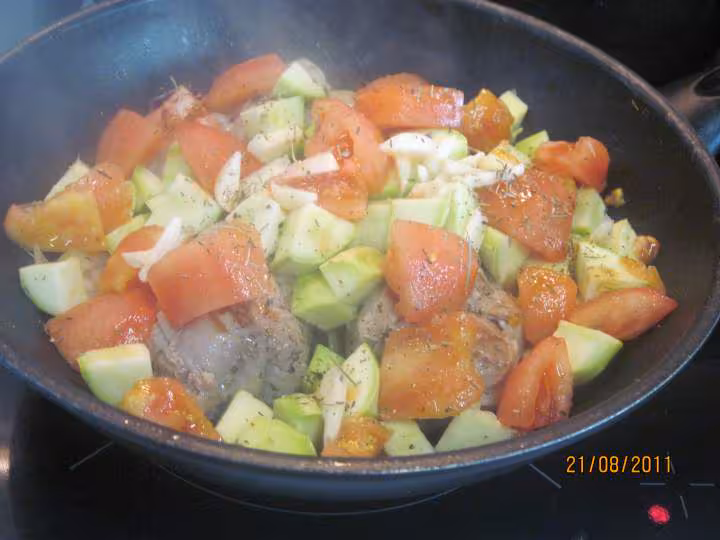 Paupiettes de veau aux legumes