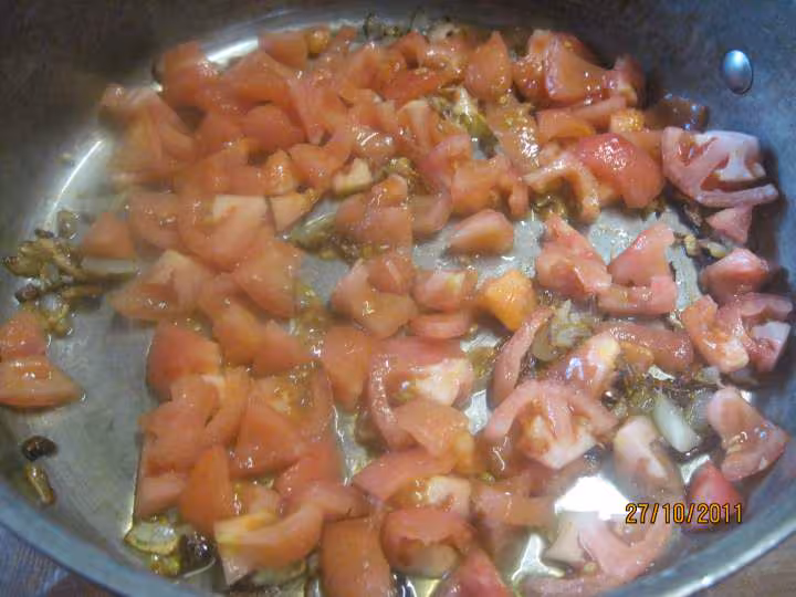 Pave de cabillaud aux legumes crevettes