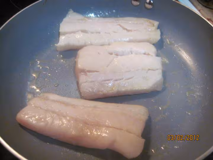 Paves de lieu noir aux champignons en sauce