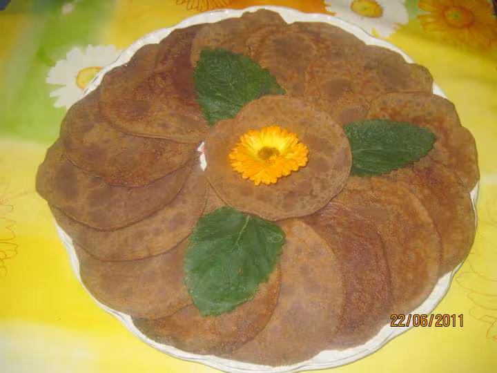 Petites crepes au chocolat