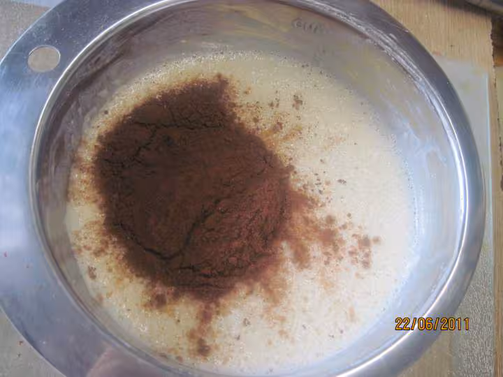 Petites crepes au chocolat