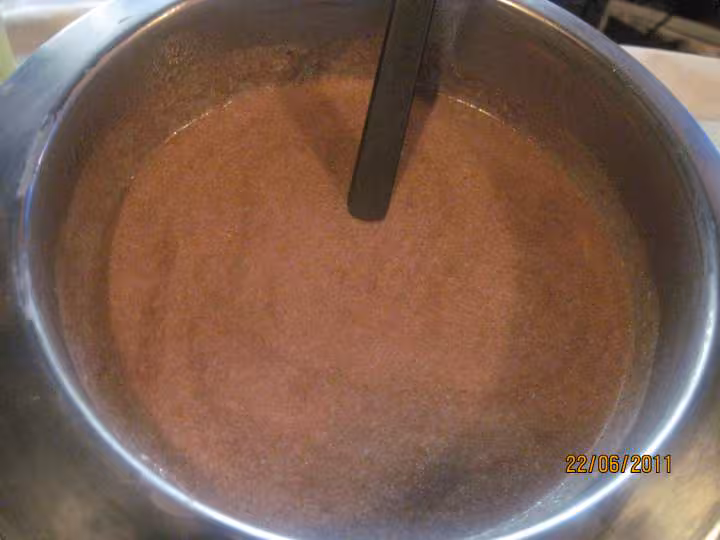 Petites crepes au chocolat