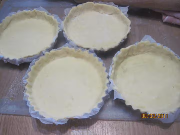 Petites quiches au jambon oignon