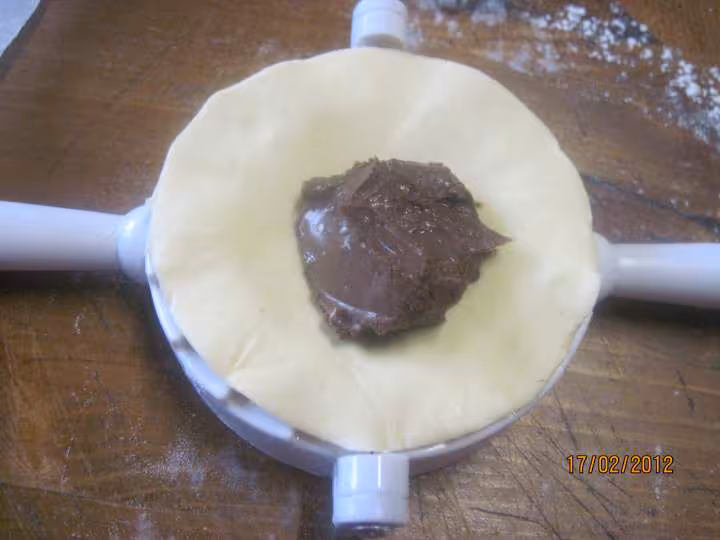 Petits chaussons aux chocolat