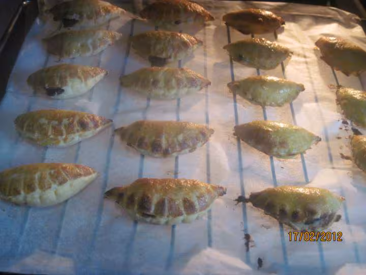 Petits chaussons aux chocolat