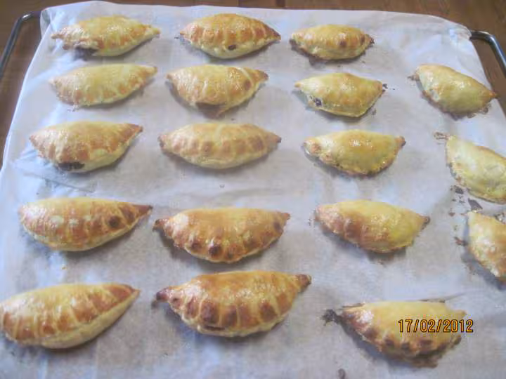 Petits chaussons aux chocolat