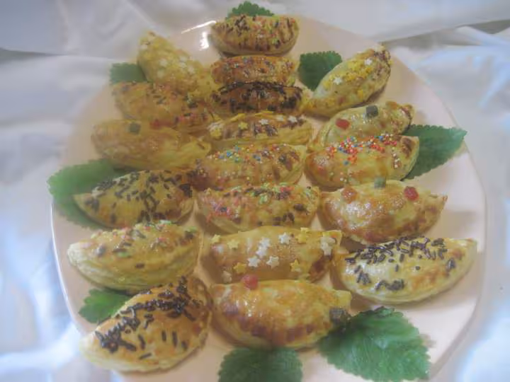 Petits chaussons aux fruits moelleux