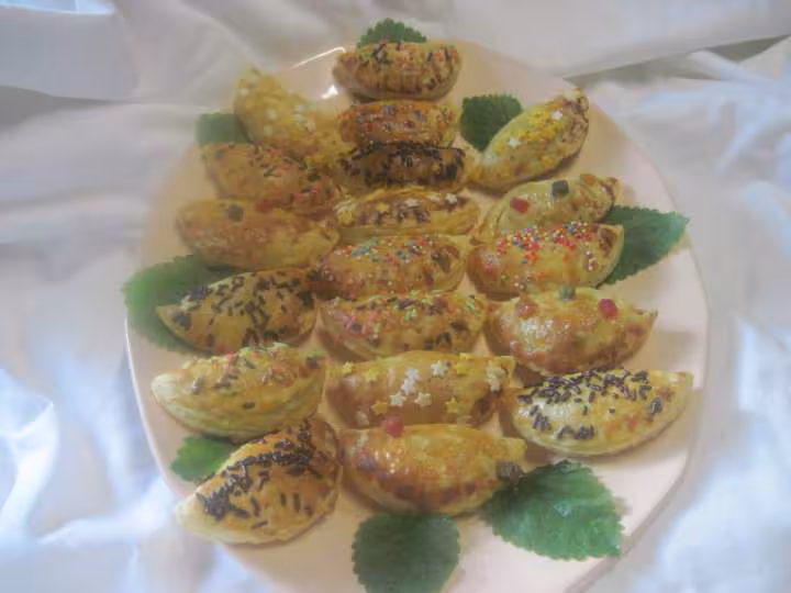Petits chaussons aux fruits moelleux