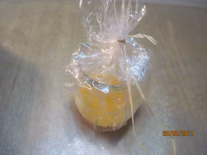 Petits feuilletees au sucre saveur de fraises